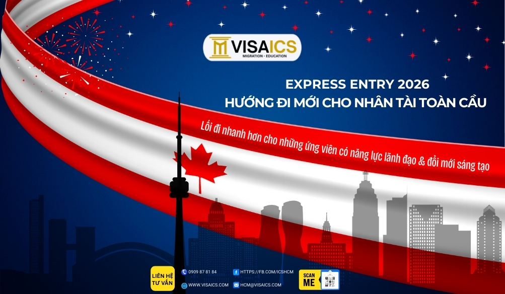 Canada lên kế hoạch mở rộng hệ thống Express Entry từ 2026: Ưu tiên “Lãnh đạo & Đổi mới”