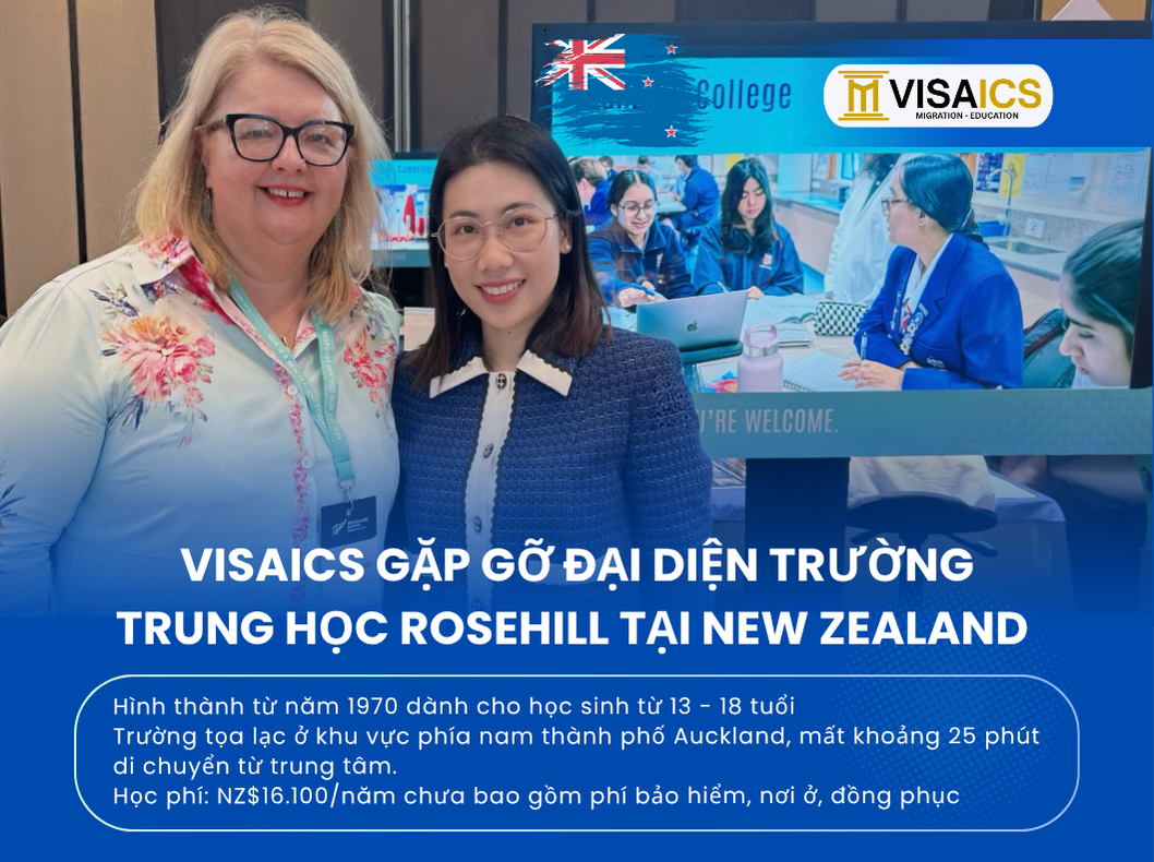 VISAICS kết nối trực tiếp với các trường trung học New Zealand