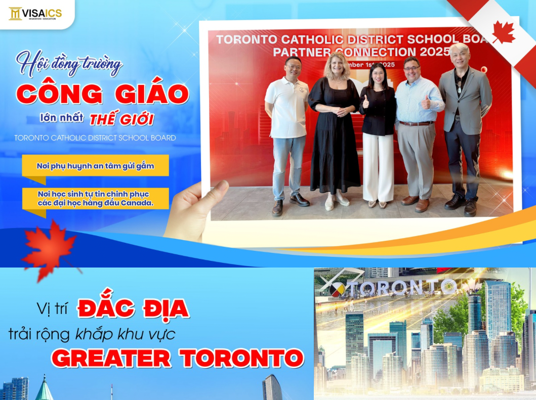 Gặp gỡ đại diện trường trung học công giáo lớn nhất thế giới từ Ontario, Canada